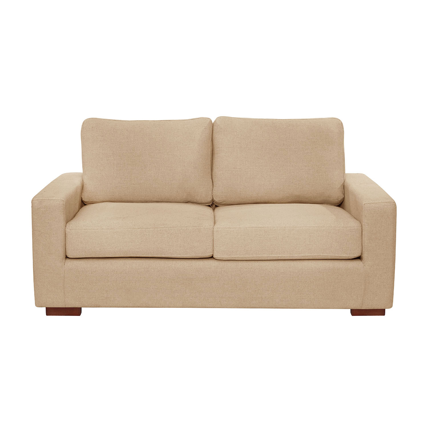 SOFA LATAM HOME LIVORNO 2 CUERPOS LINO BEIGE NATURAL - 1