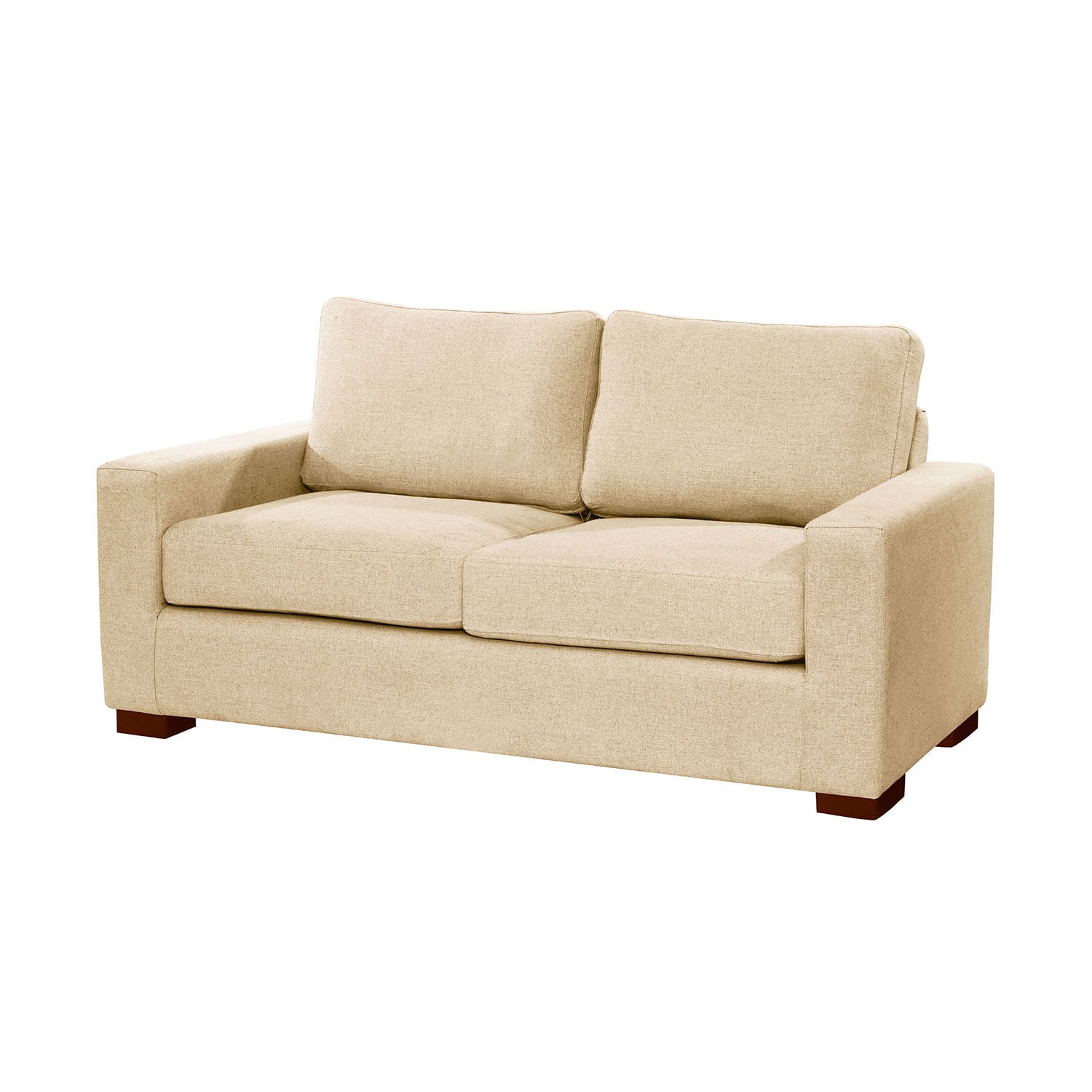 SOFA LATAM HOME LIVORNO 2 CUERPOS LINO BEIGE NATURAL - 3