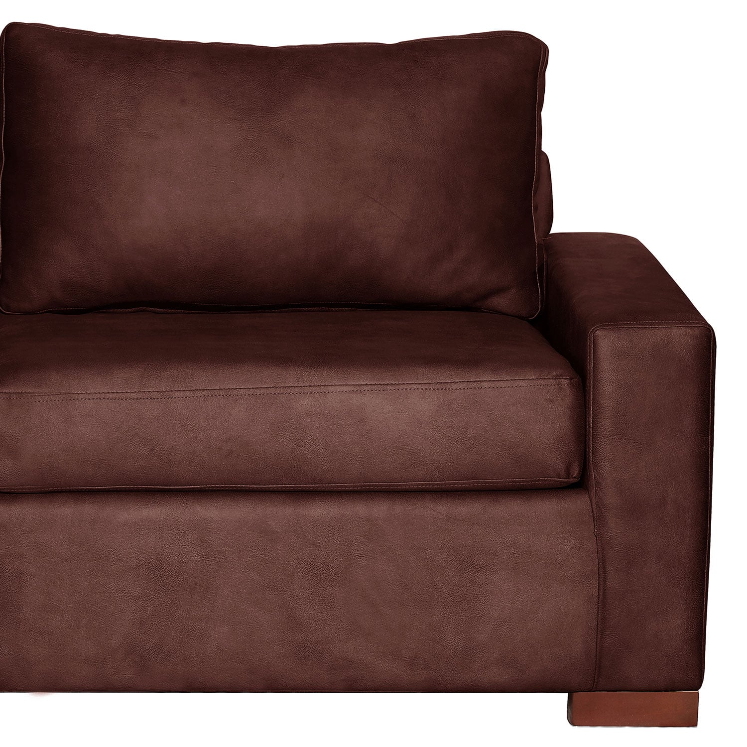 SOFA CAMA LATAM HOME LIVORNO 3 CUERPOS CUERO KENTUCKY CAFÉ MORO 2PL - 2