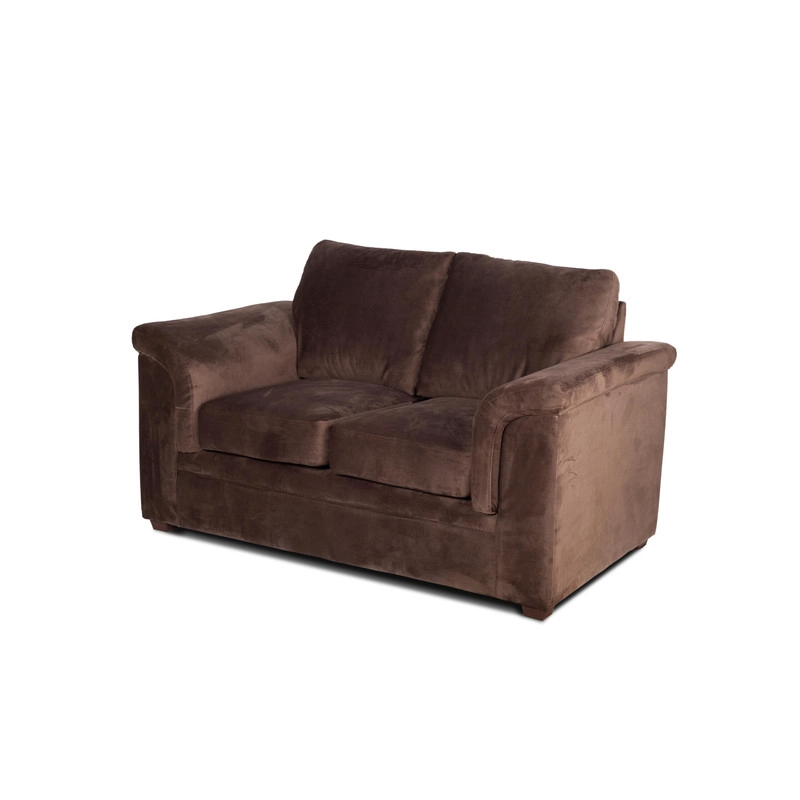 SOFA LATAM HOME ANCONA 2 CUERPOS CHOCOLATE VELVET - 2