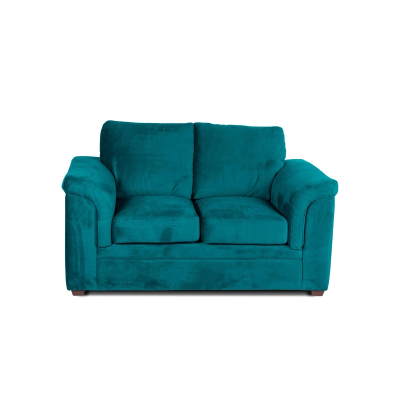 SOFA LATAM HOME ANCONA 2 CUERPOS TURQUESA VELVET - 3