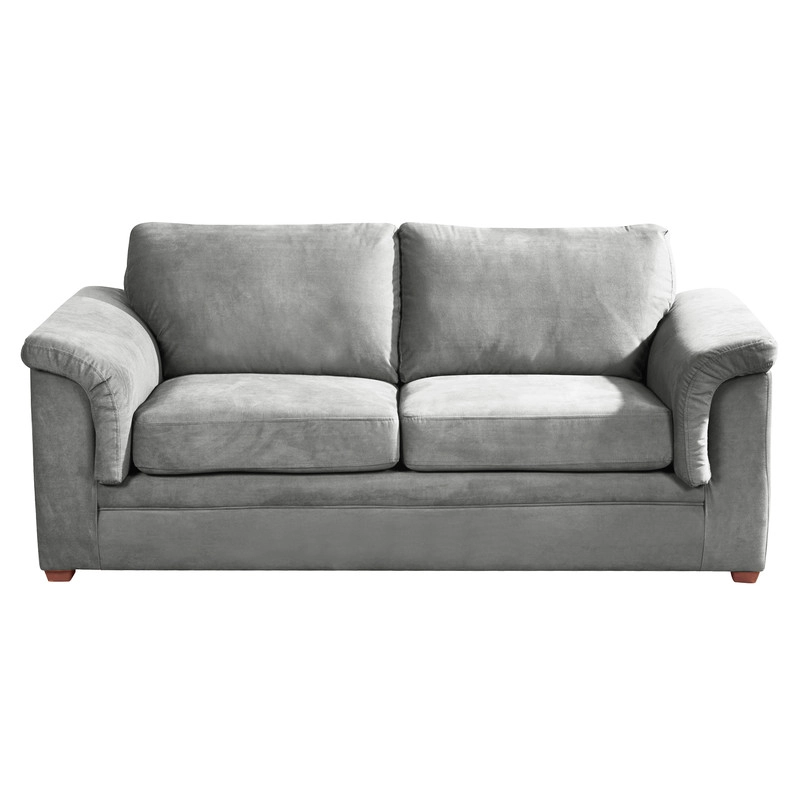LIVING LATAM HOME ANCONA 3-2 GRIS VELVET - 3