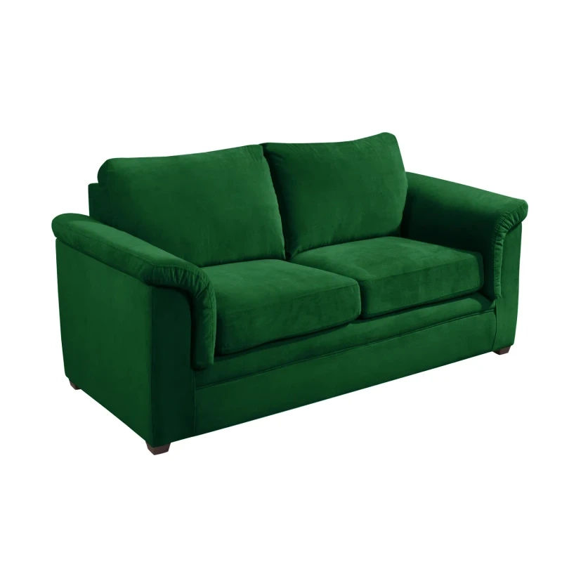 SOFA LATAM HOME ANCONA 2 CUERPOS VERDE VELVET - 2