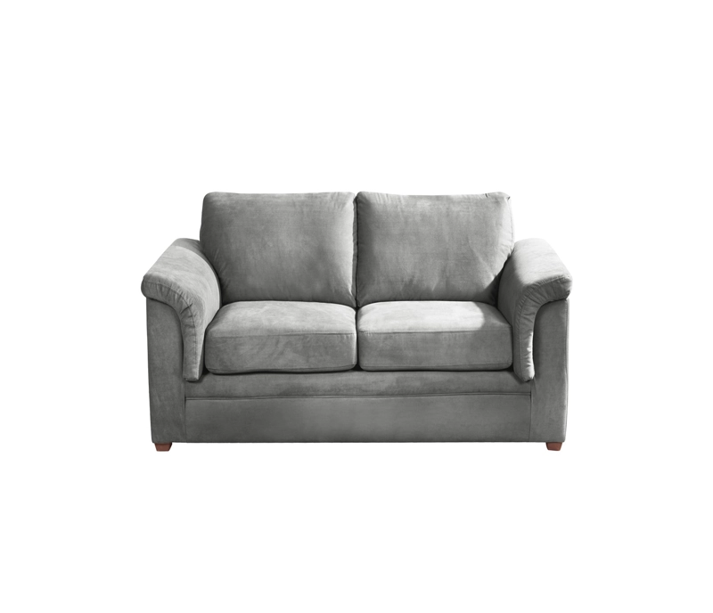 SOFA LATAM HOME ANCONA 2 CUERPOS GRIS VELVET - 3