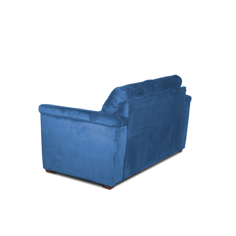 SOFA LATAM HOME ANCONA 2 CUERPOS AZUL PETROLEO VELVET - 5