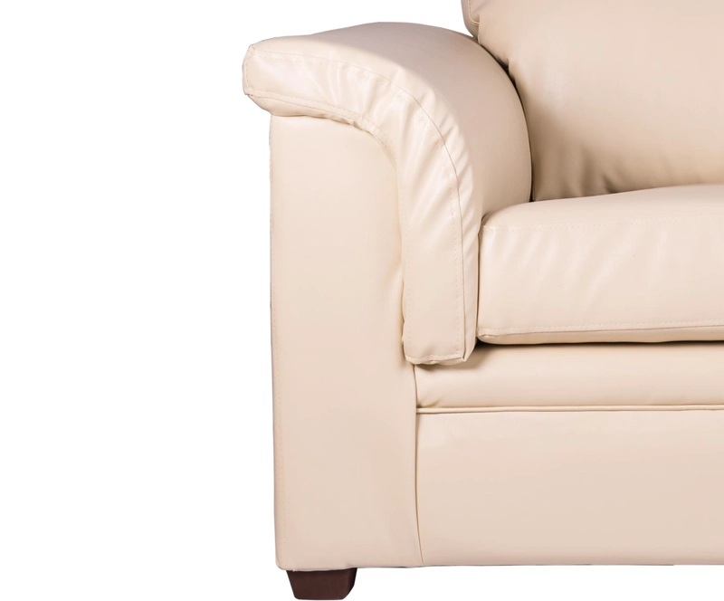 SOFA LATAM HOME ANCONA 2 CUERPOS GRANO BEIGE PU - 4