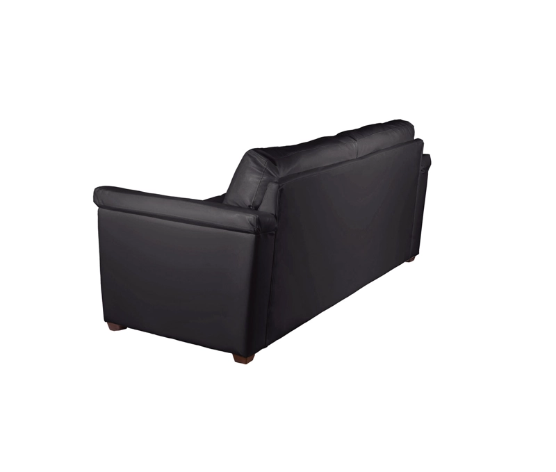 SOFA LATAM HOME ANCONA 2 CUERPOS GRANO NEGRO PU - 6