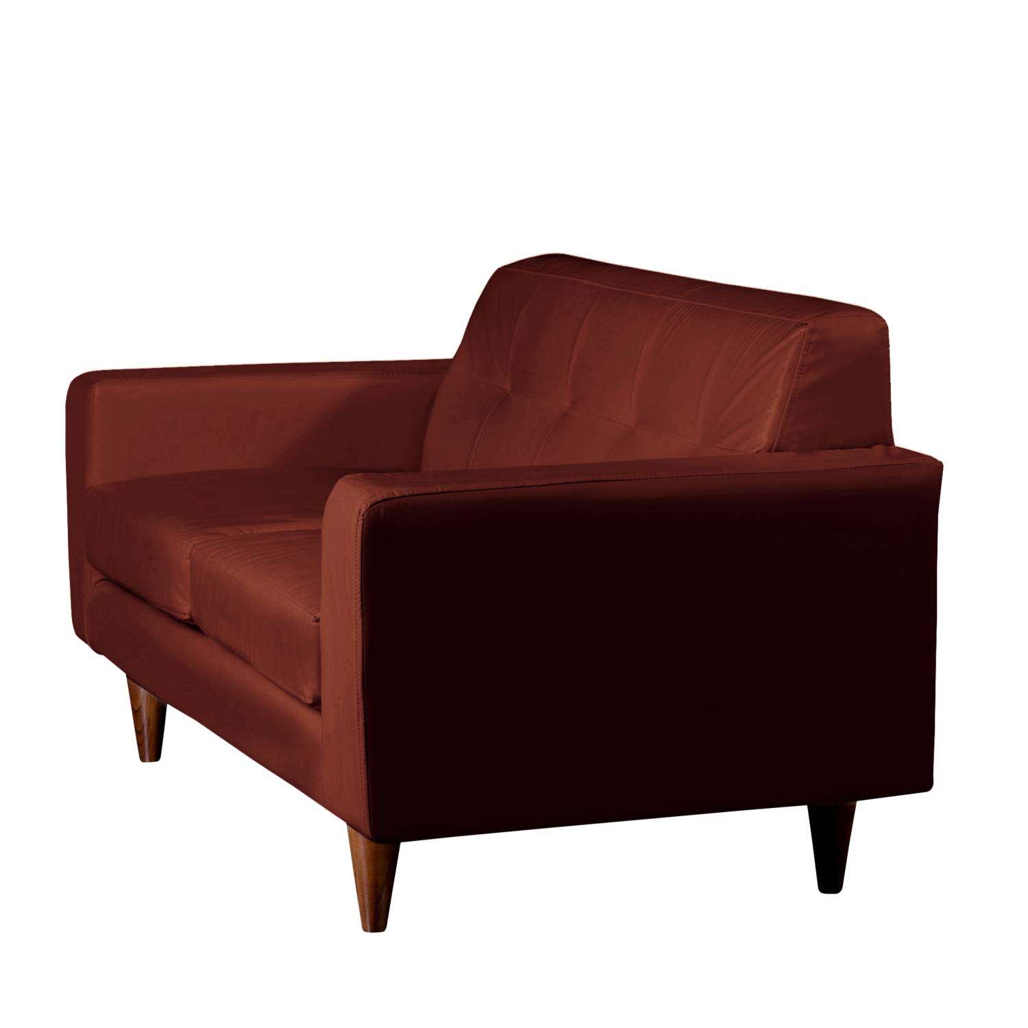 SOFA LATAM HOME SALERNO 3 CUERPOS CHOCOLATE PU - 2