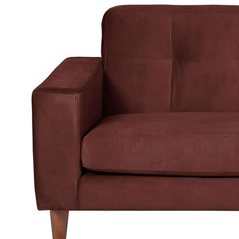 SOFA CHAISELONG LATAM HOME SALERNO DERECHO 3 CUERPOS CHOCOLATE VELVET - 3