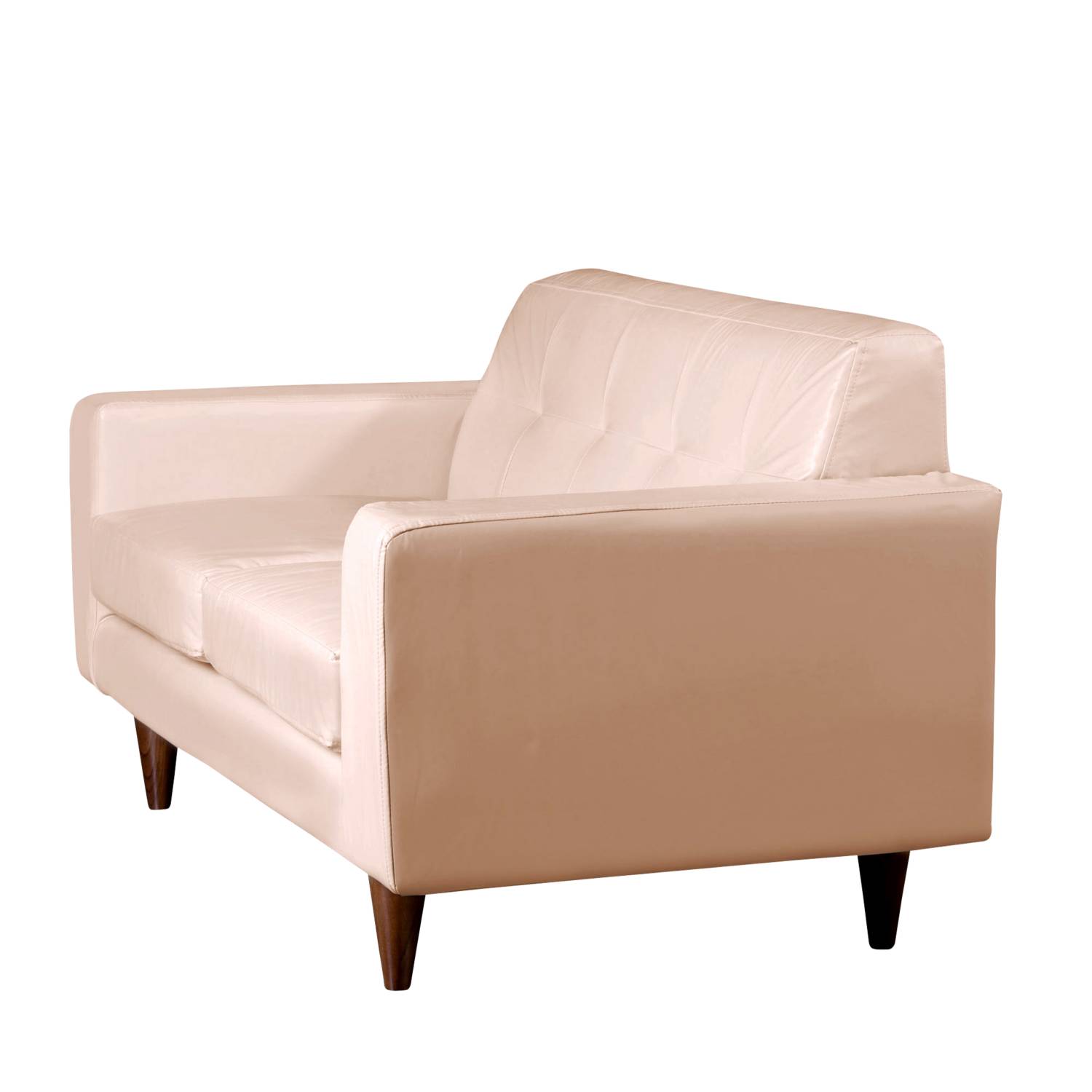 SOFA LATAM HOME SALERNO 2 CUERPOS BEIGE PU - 3