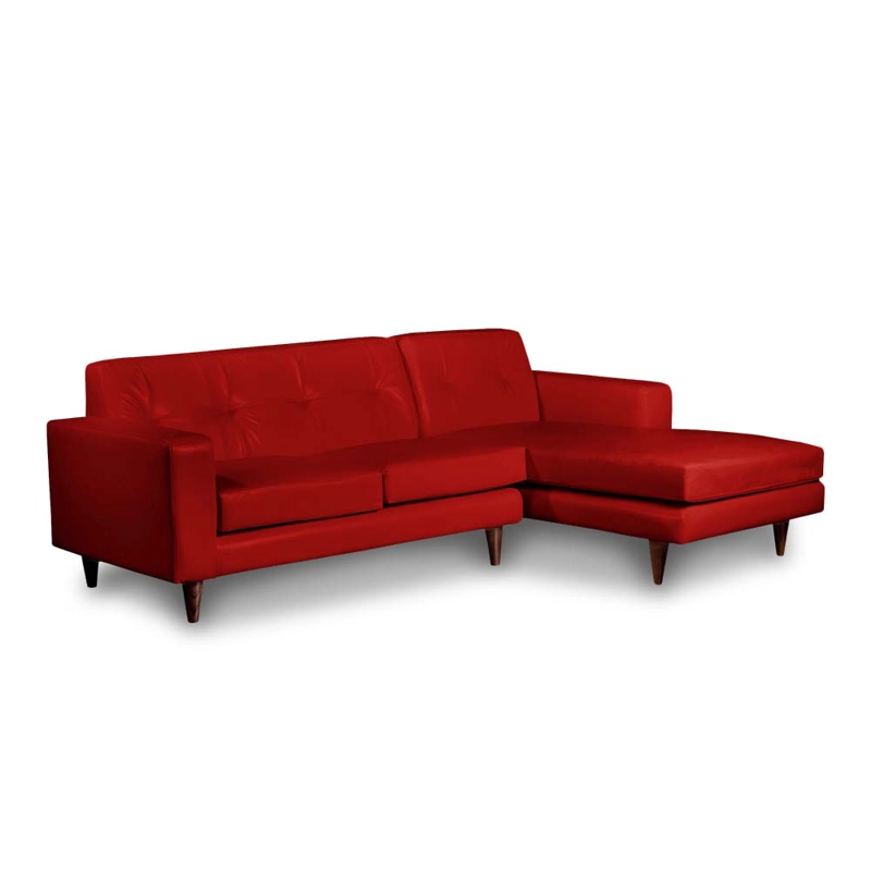 SOFA CHAISELONG LATAM HOME SALERNO DERECHO 3 CUERPOS PUROJO - 2