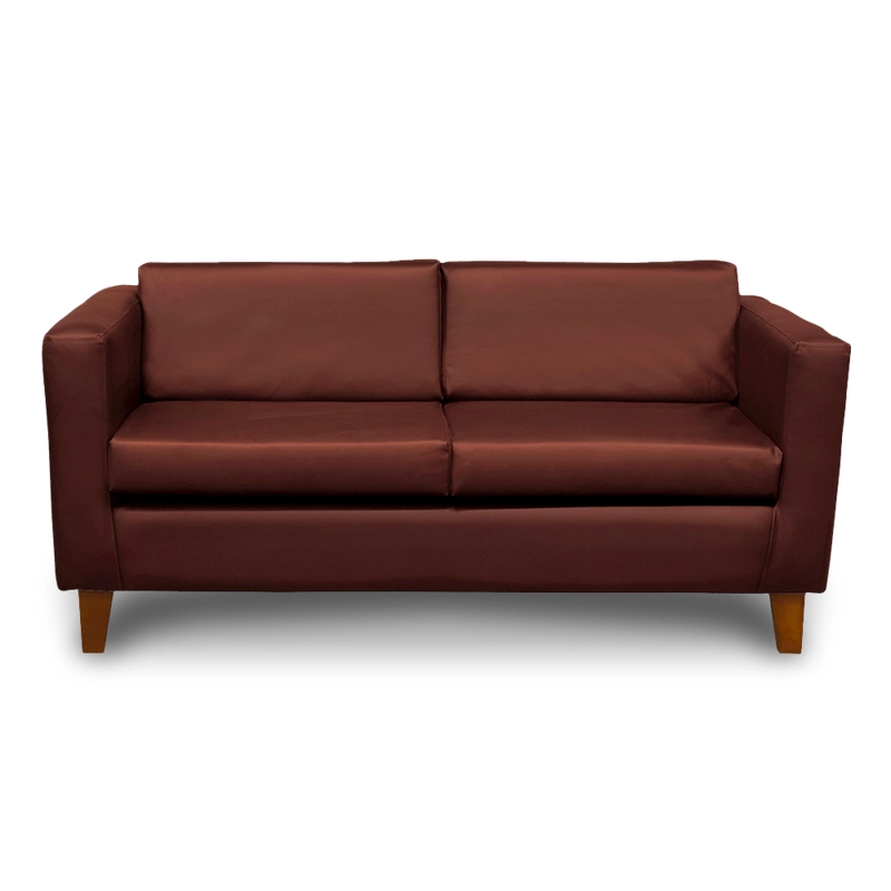 SOFA LATAM HOME SICILIA 3 CUERPOS CHOCOLATE PU - 1