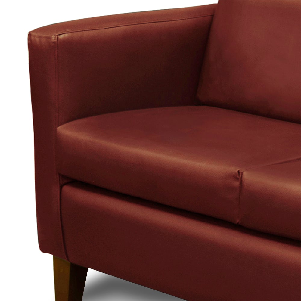 SOFA LATAM HOME SICILIA 3 CUERPOS CHOCOLATE PU - 3