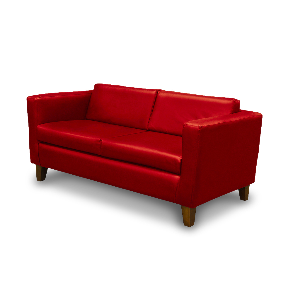 SOFA LATAM HOME SICILIA 3 CUERPOS ROJO PU - 2