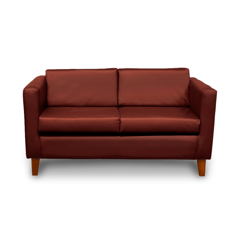 SOFA LATAM HOME SICILIA 2 CUERPOS CHOCOLATE PU - 1