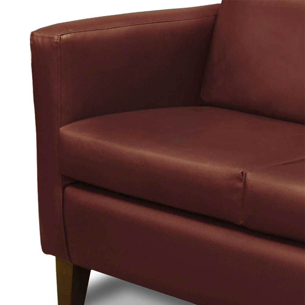 SOFA LATAM HOME SICILIA 2 CUERPOS CHOCOLATE PU - 2