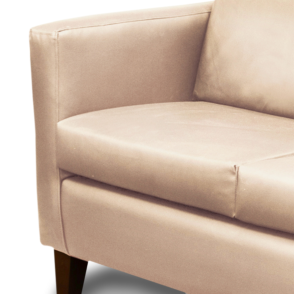SOFA LATAM HOME SICILIA 2 CUERPOS BEIGE PU - 2