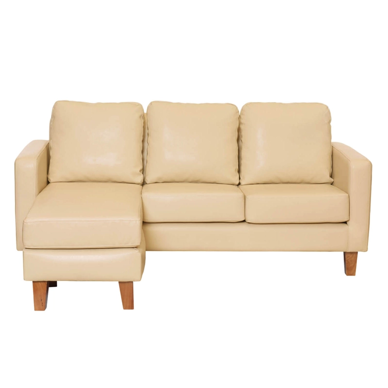 SECCIONAL LATAM HOME VENECIA LIBRE DISPOSICIÓN BEIGE INTERCAMBIABLE PU - 1