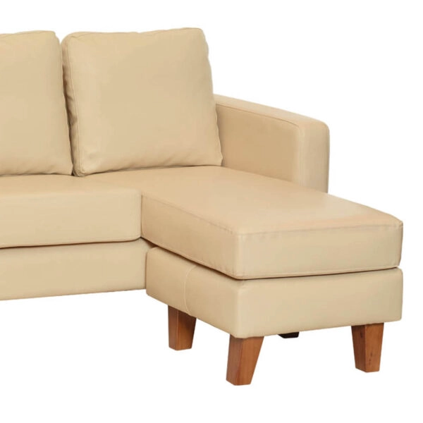 SECCIONAL LATAM HOME VENECIA LIBRE DISPOSICIÓN BEIGE INTERCAMBIABLE PU - 2