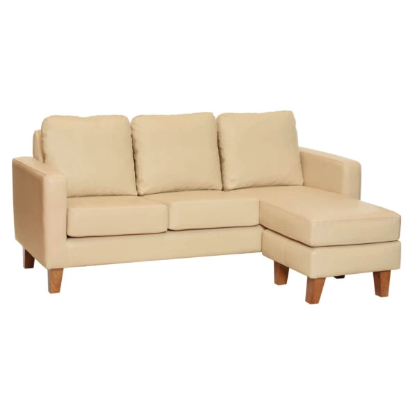 SECCIONAL LATAM HOME VENECIA LIBRE DISPOSICIÓN BEIGE INTERCAMBIABLE PU - 3