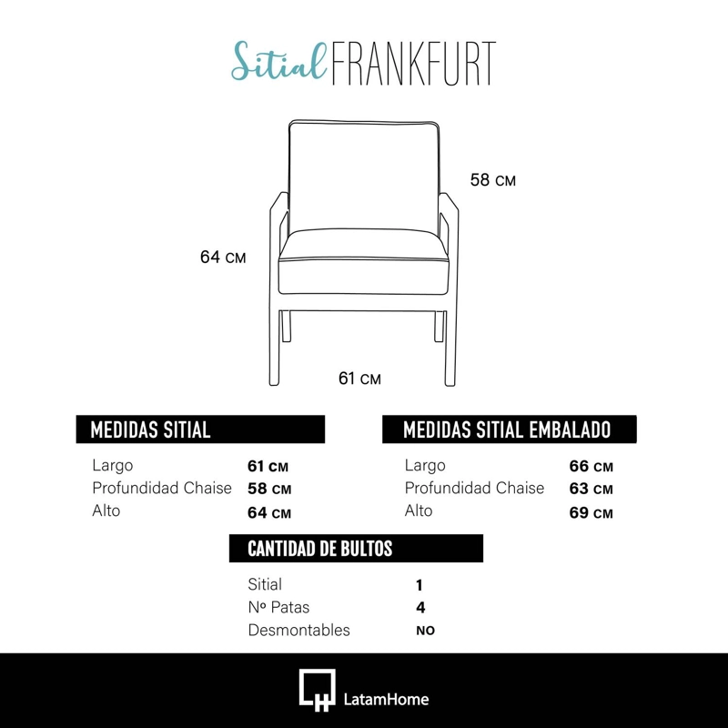 SITIAL LATAM HOME FRANKFURT 1 CUERPO VERDE TELA VELVET - 4
