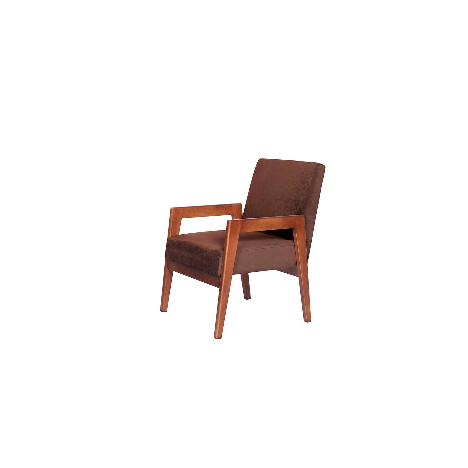 SITIAL LATAM HOME FRANKFURT 1 CUERPO CHOCOLATE TELA VELVET - 2