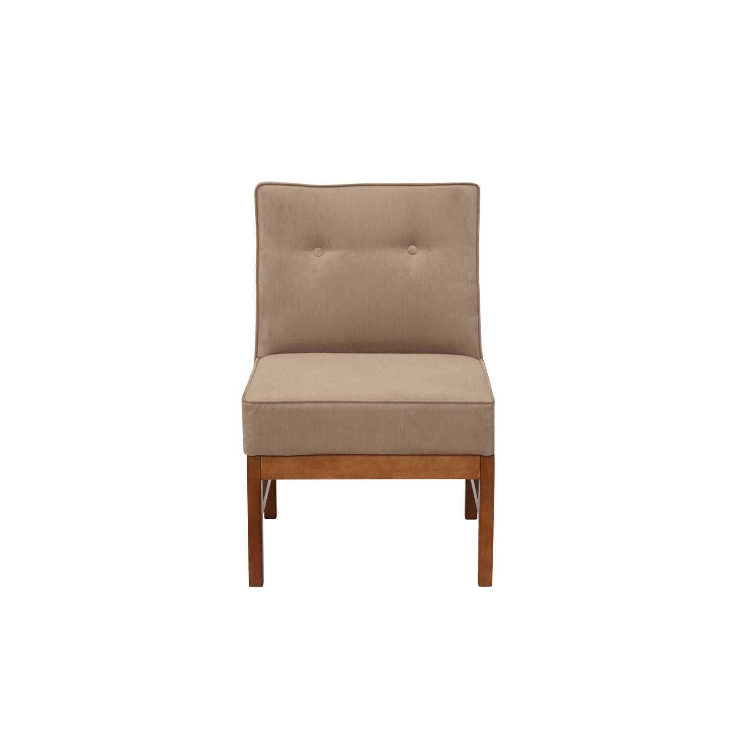 SITIAL LATAM HOME COLONIA 1 CUERPO BEIGE TELA VELVET - 1
