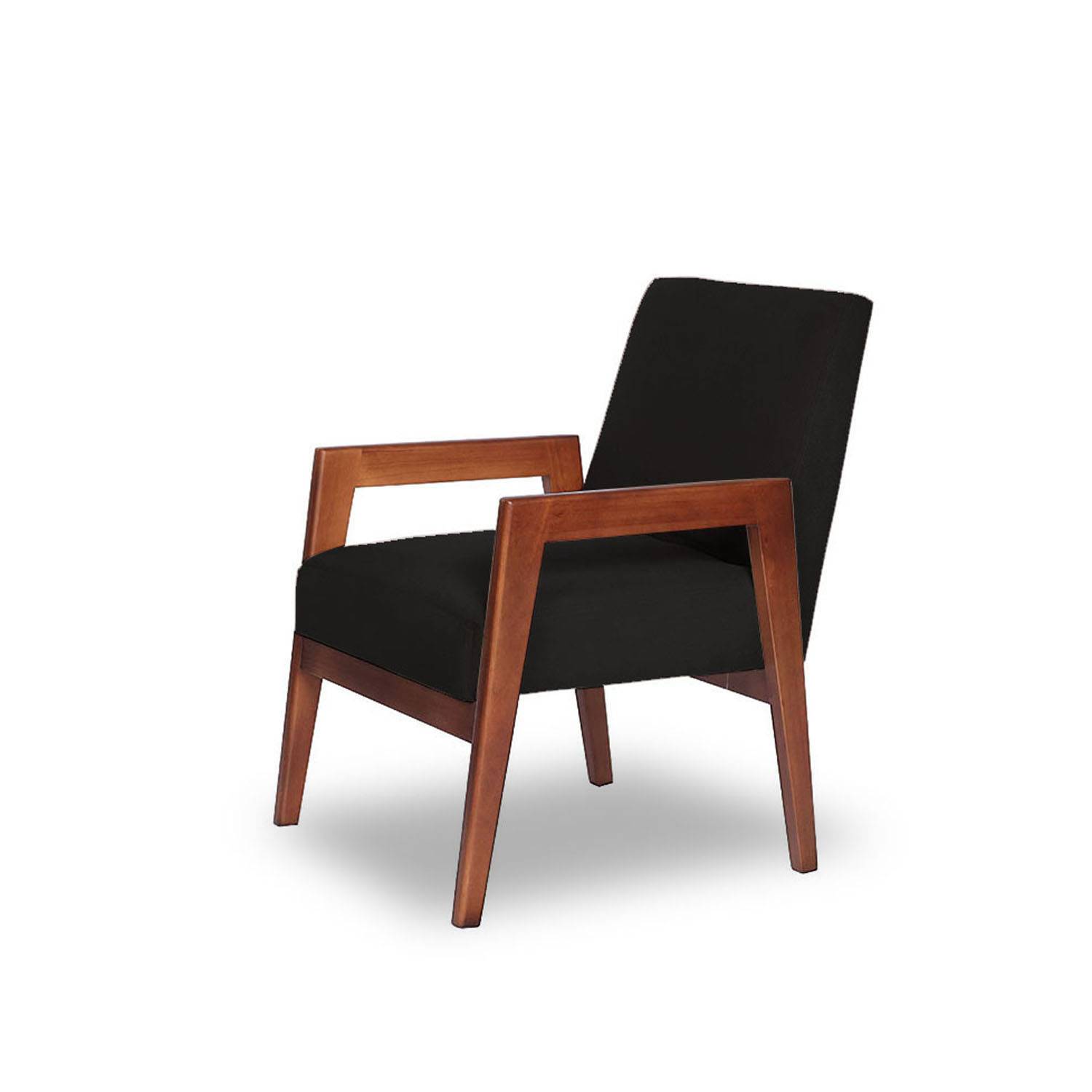 SITIAL LATAM HOME FRANKFURT 1 CUERPO NEGRO TELA VELVET - 2