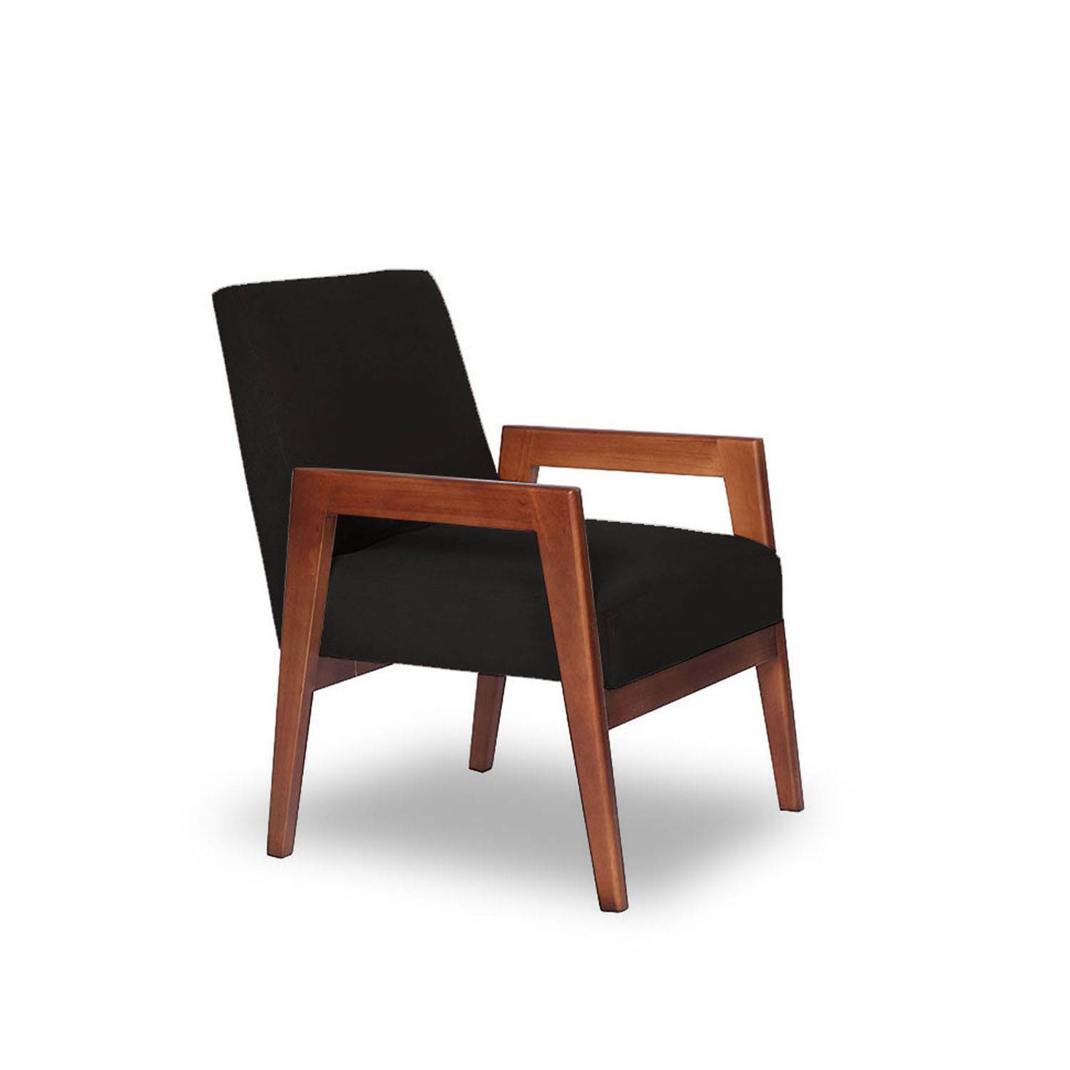 SITIAL LATAM HOME FRANKFURT 1 CUERPO NEGRO TELA VELVET - 3