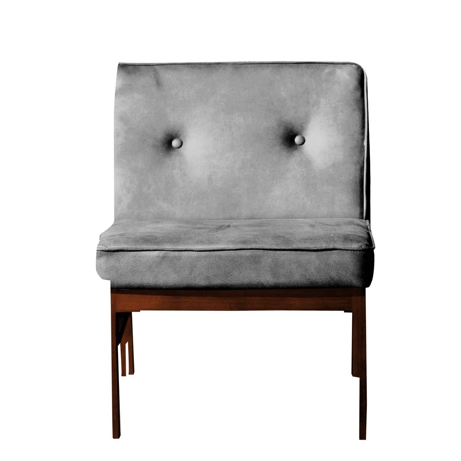 SITIAL LATAM HOME COLONIA 1 CUERPO CUERO KENTUCKY GRIS - 1