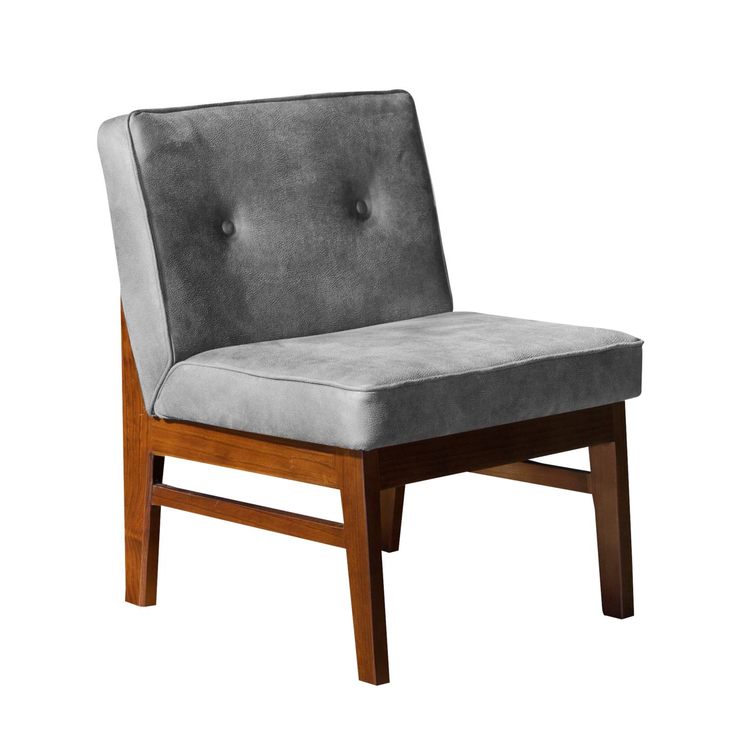 SITIAL LATAM HOME COLONIA 1 CUERPO CUERO KENTUCKY GRIS - 2