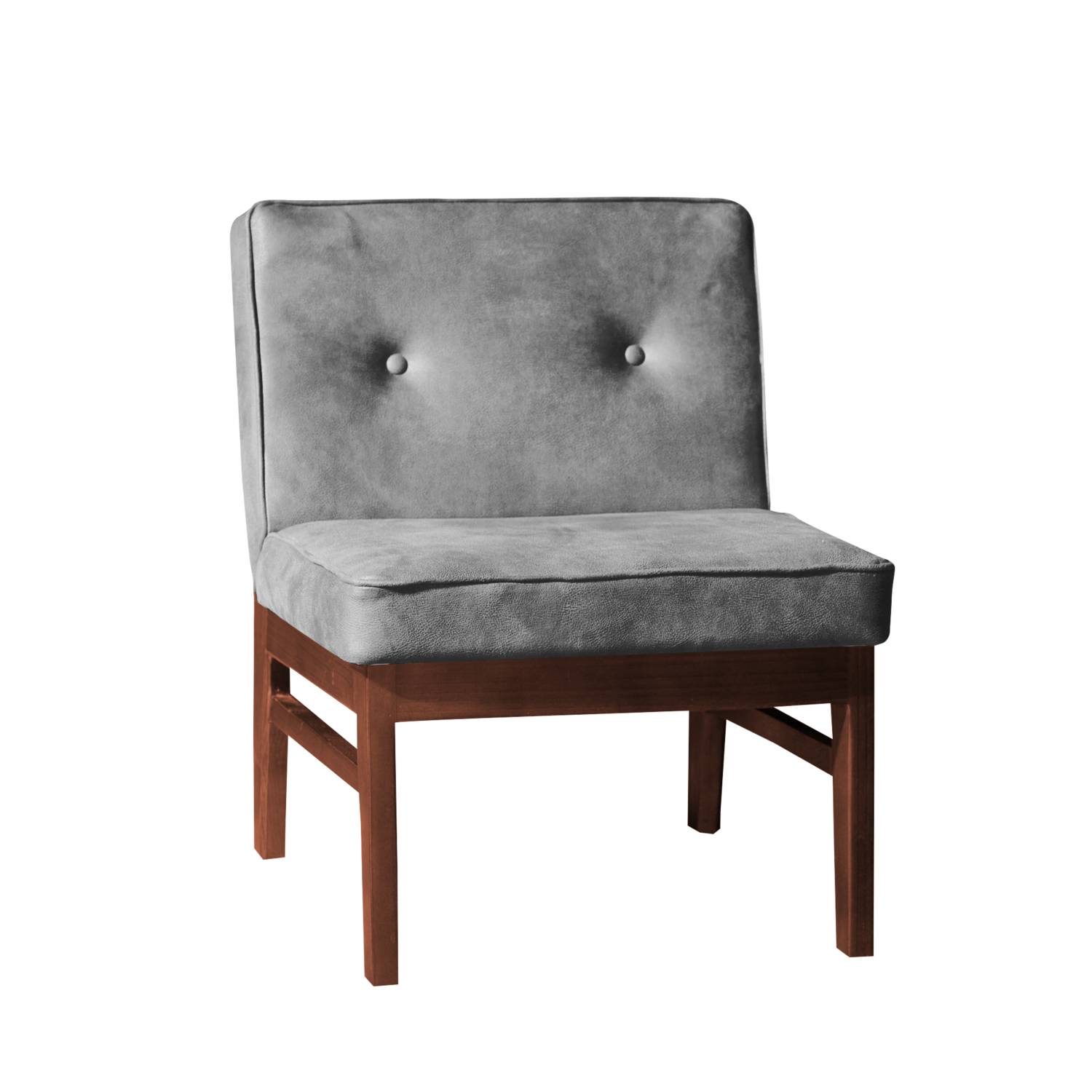 SITIAL LATAM HOME COLONIA 1 CUERPO CUERO KENTUCKY GRIS - 3