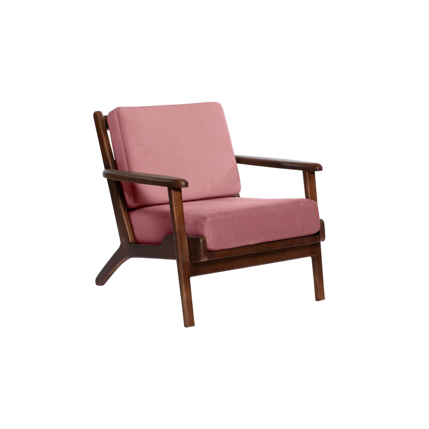 SITIAL LATAM HOME NEUSS 1 CUERPO PALO ROSA TELA VELVET - 2