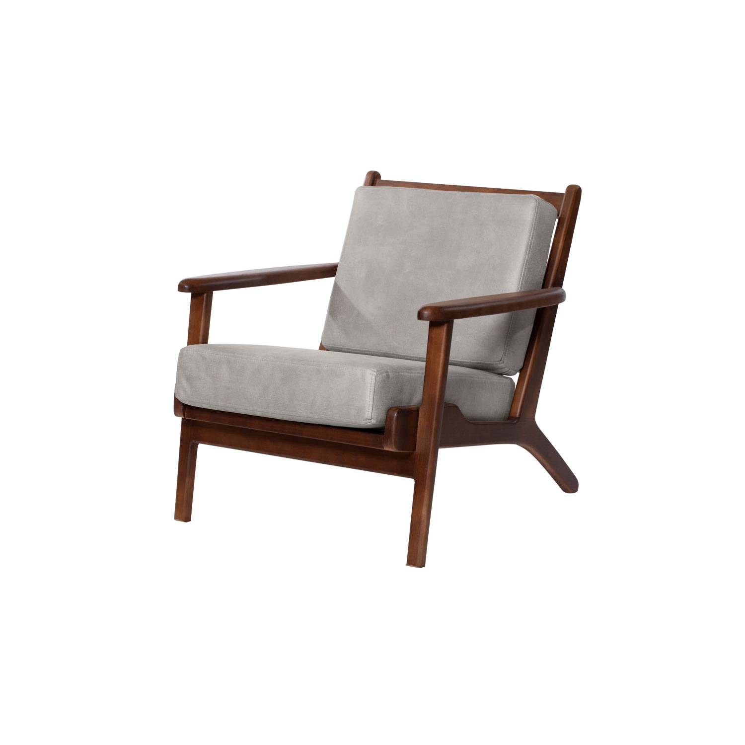 SITIAL LATAM HOME NEUSS 1 CUERPO CUERO KENTUCKY GRIS - 2