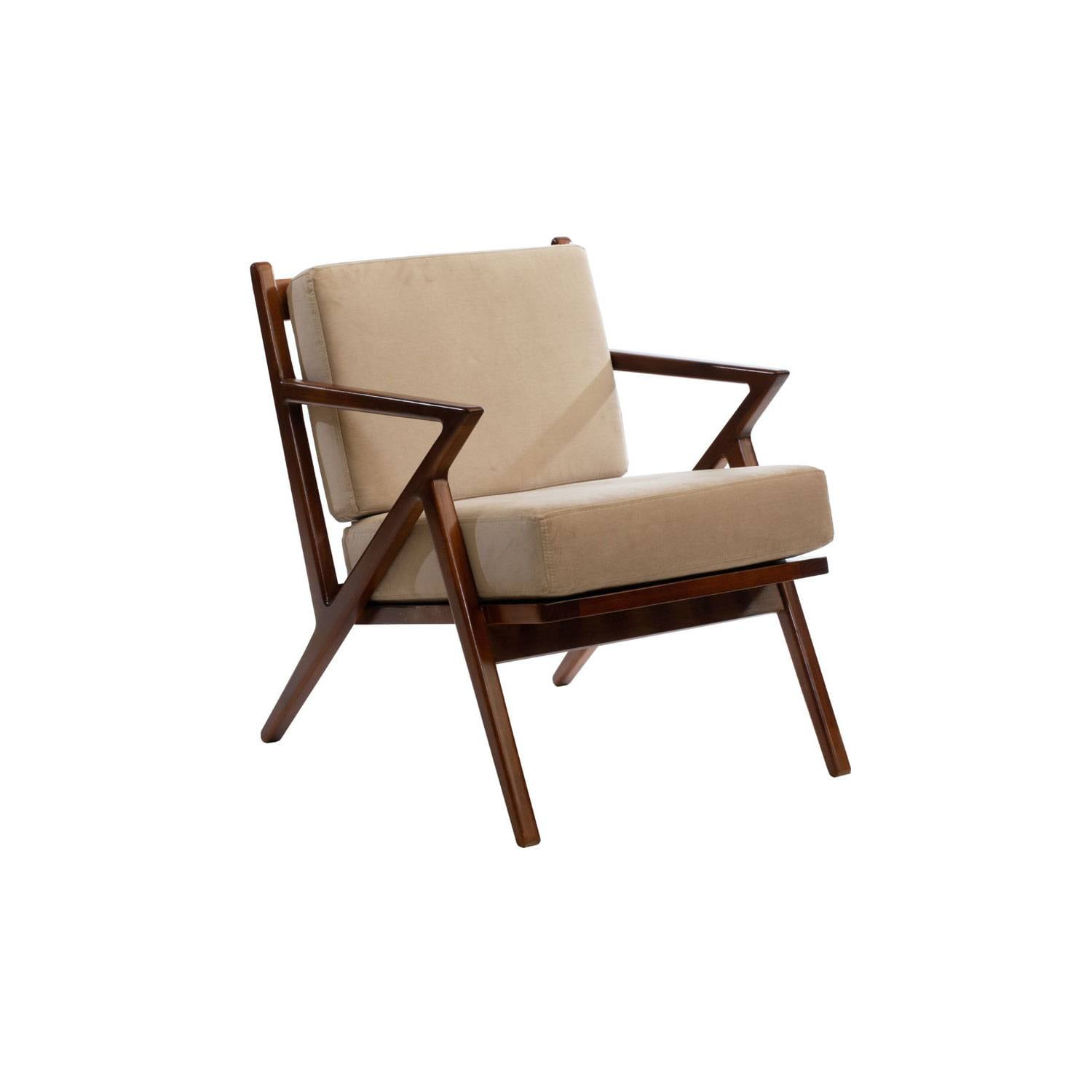 SITIAL LATAM HOME BREMEN 1 CUERPO BEIGE TELA VELVET - 3