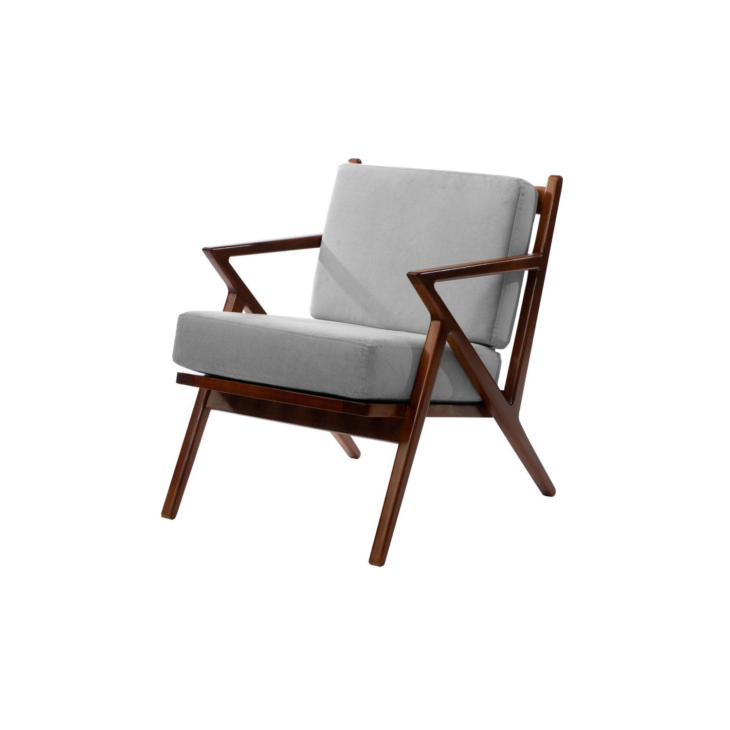 SITIAL LATAM HOME BREMEN 1 CUERPO GRIS TELA VELVET - 2