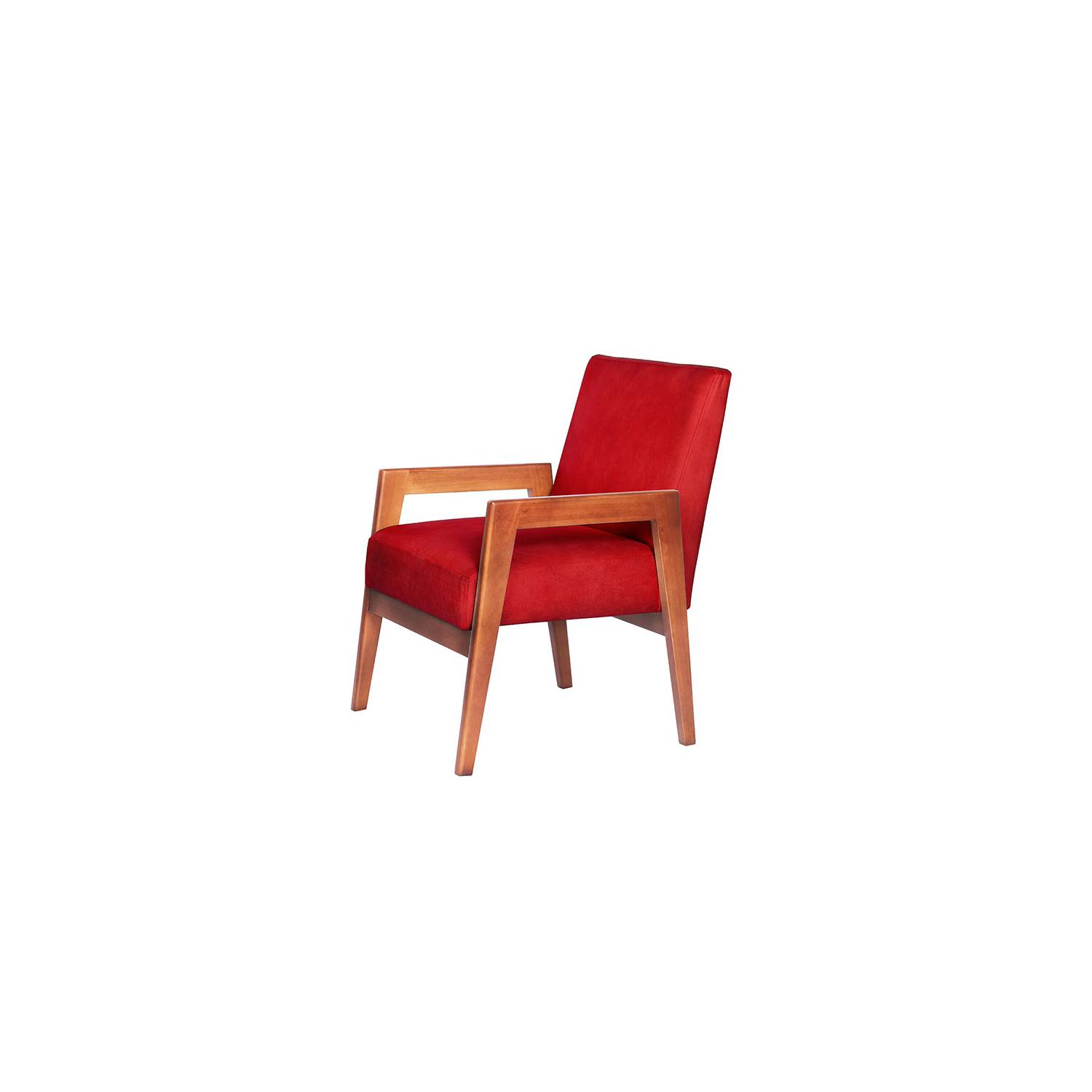 SITIAL LATAM HOME FRANKFURT 1 CUERPO CUERO KENTUCKY ROJO - 2
