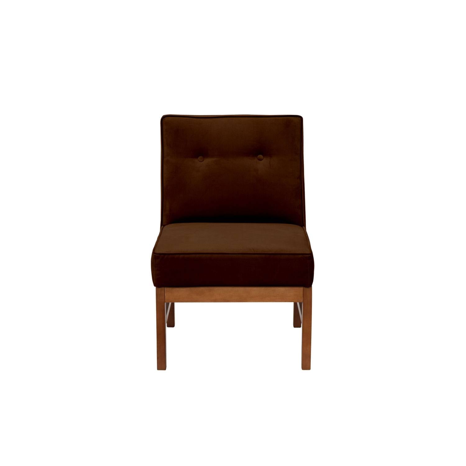 SITIAL LATAM HOME COLONIA 1 CUERPO CHOCOLATE TELA VELVET - 1