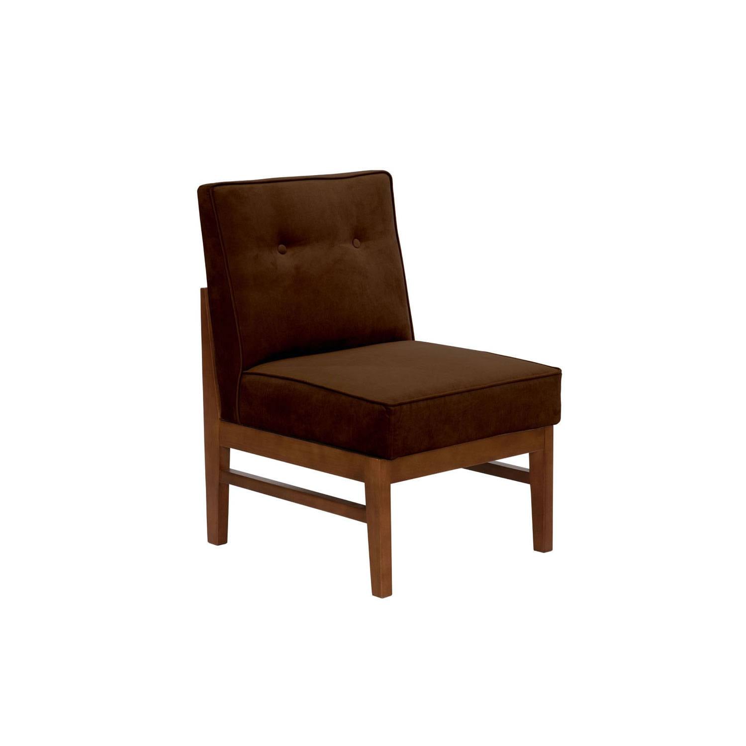 SITIAL LATAM HOME COLONIA 1 CUERPO CHOCOLATE TELA VELVET - 3
