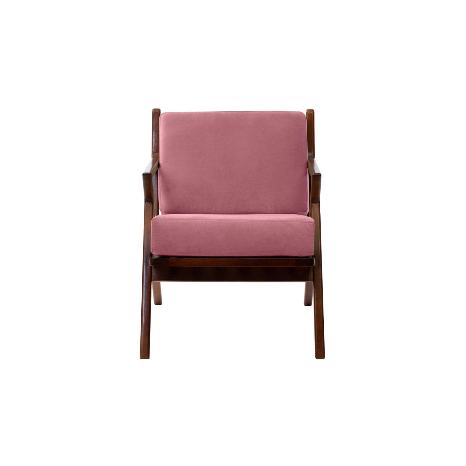 SITIAL LATAM HOME BREMEN 1 CUERPO PALO ROSA TELA VELVET - 1