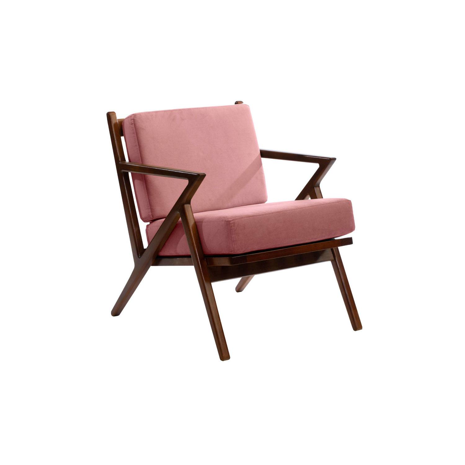SITIAL LATAM HOME BREMEN 1 CUERPO PALO ROSA TELA VELVET - 3