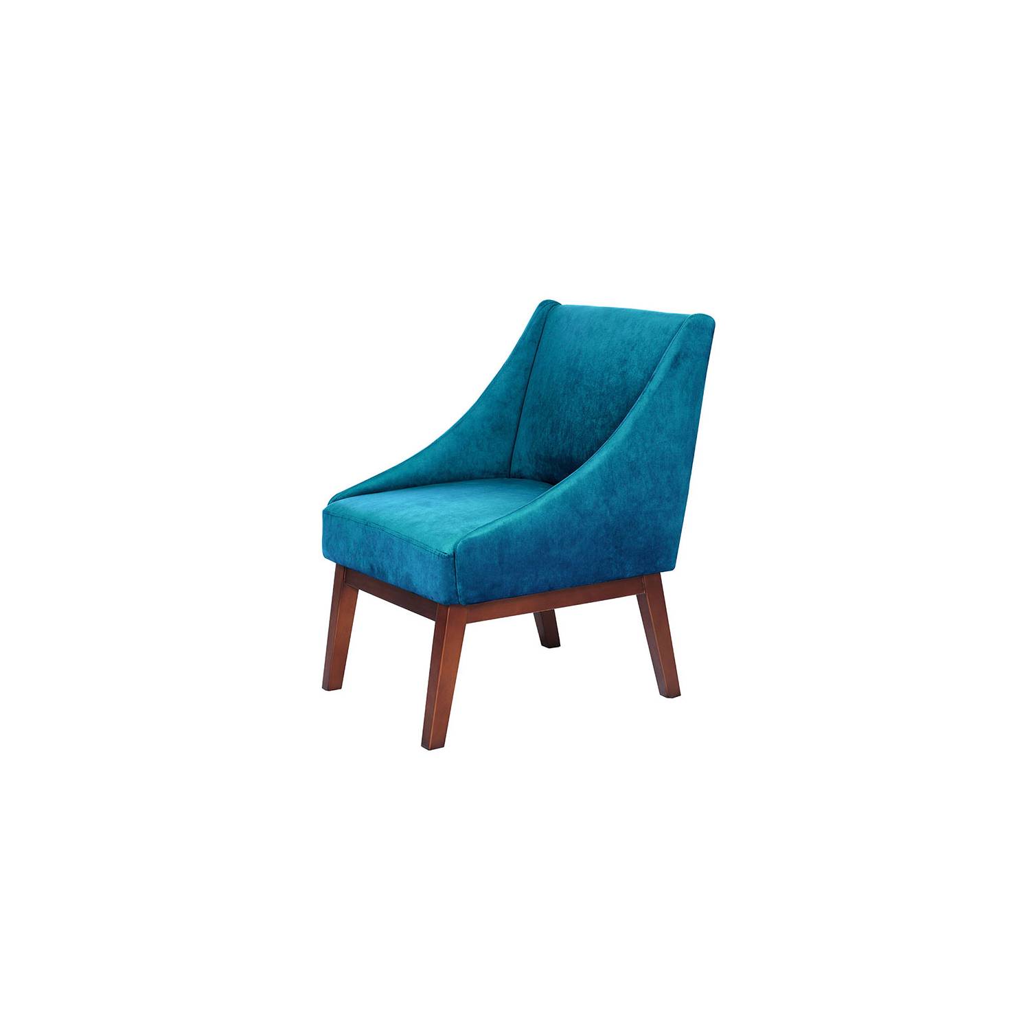 SITIAL LATAM HOME BERLIN 1 CUERPO AZUL PETROLEO TELA VELVET - 2