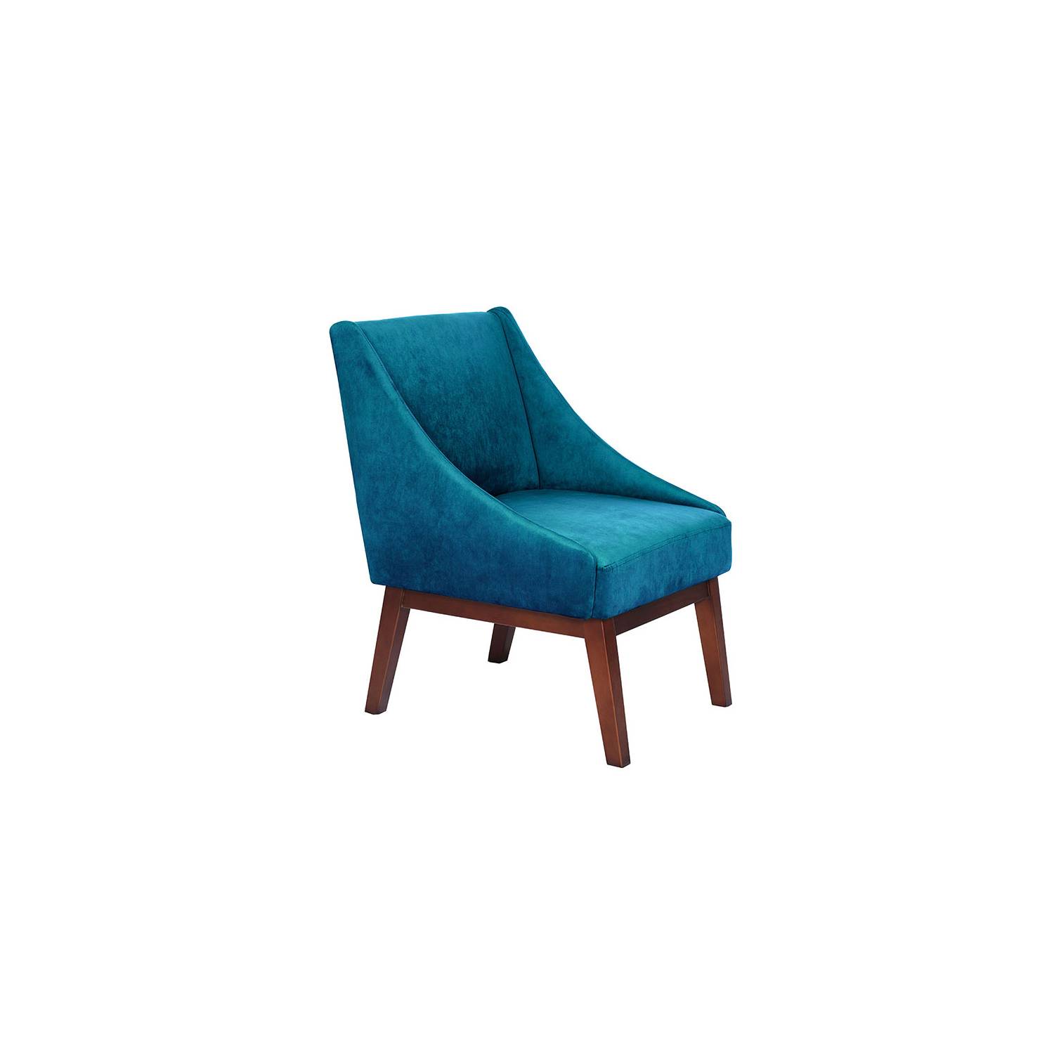 SITIAL LATAM HOME BERLIN 1 CUERPO AZUL PETROLEO TELA VELVET - 3