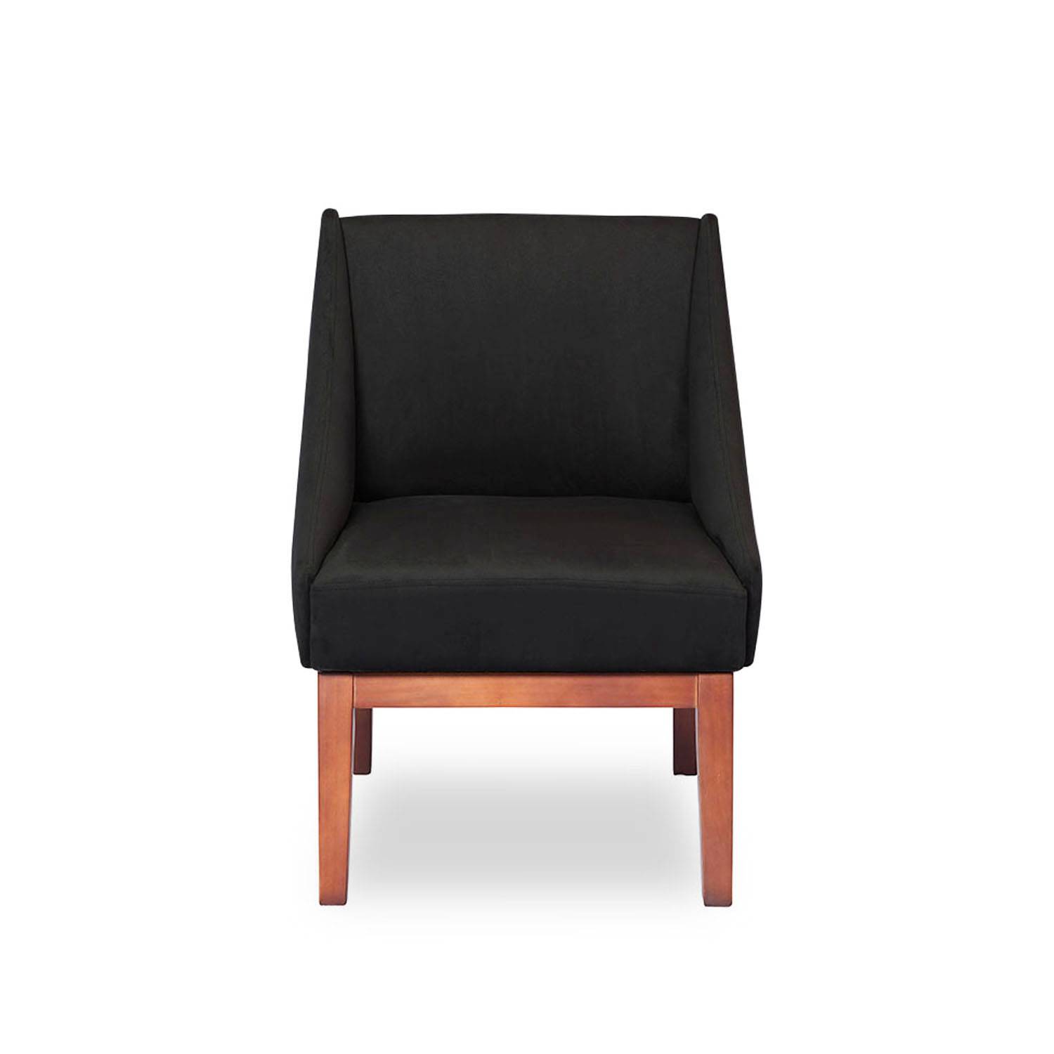 SITIAL LATAM HOME BERLIN 1 CUERPO NEGRO TELA VELVET - 1