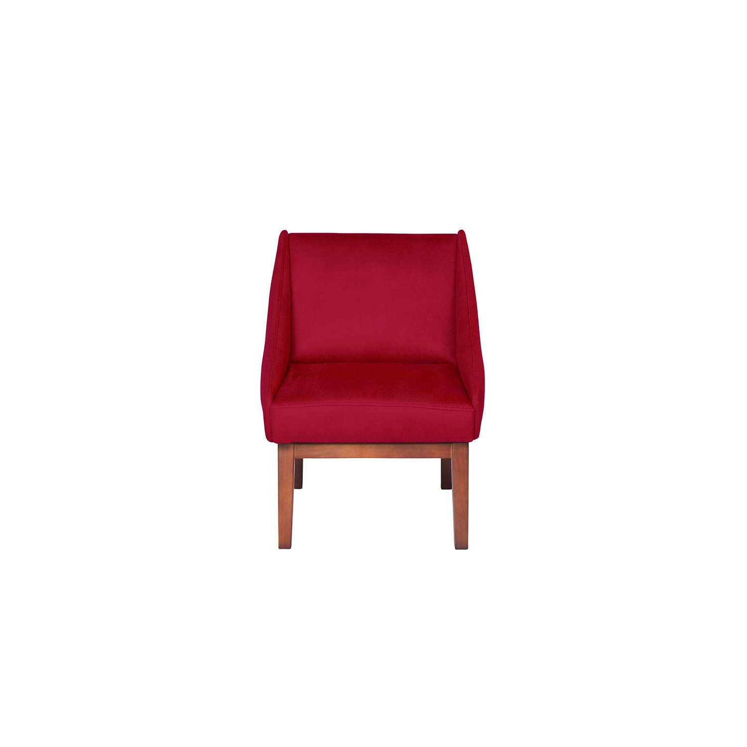 SITIAL LATAM HOME BERLIN 1 CUERPO CUERO KENTUCKY ROJO - 1