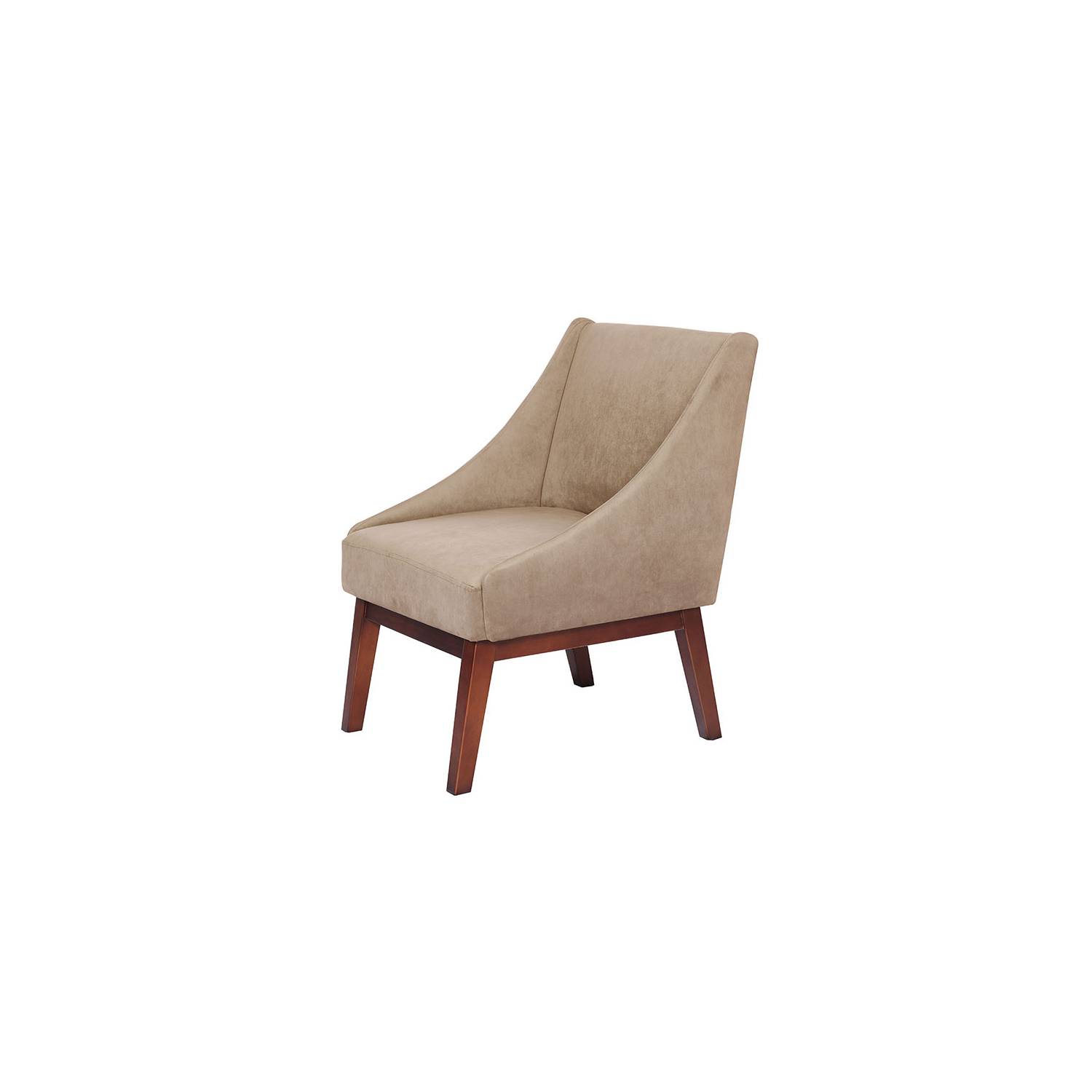 SITIAL LATAM HOME BERLIN 1 CUERPO BEIGE TELA VELVET - 2