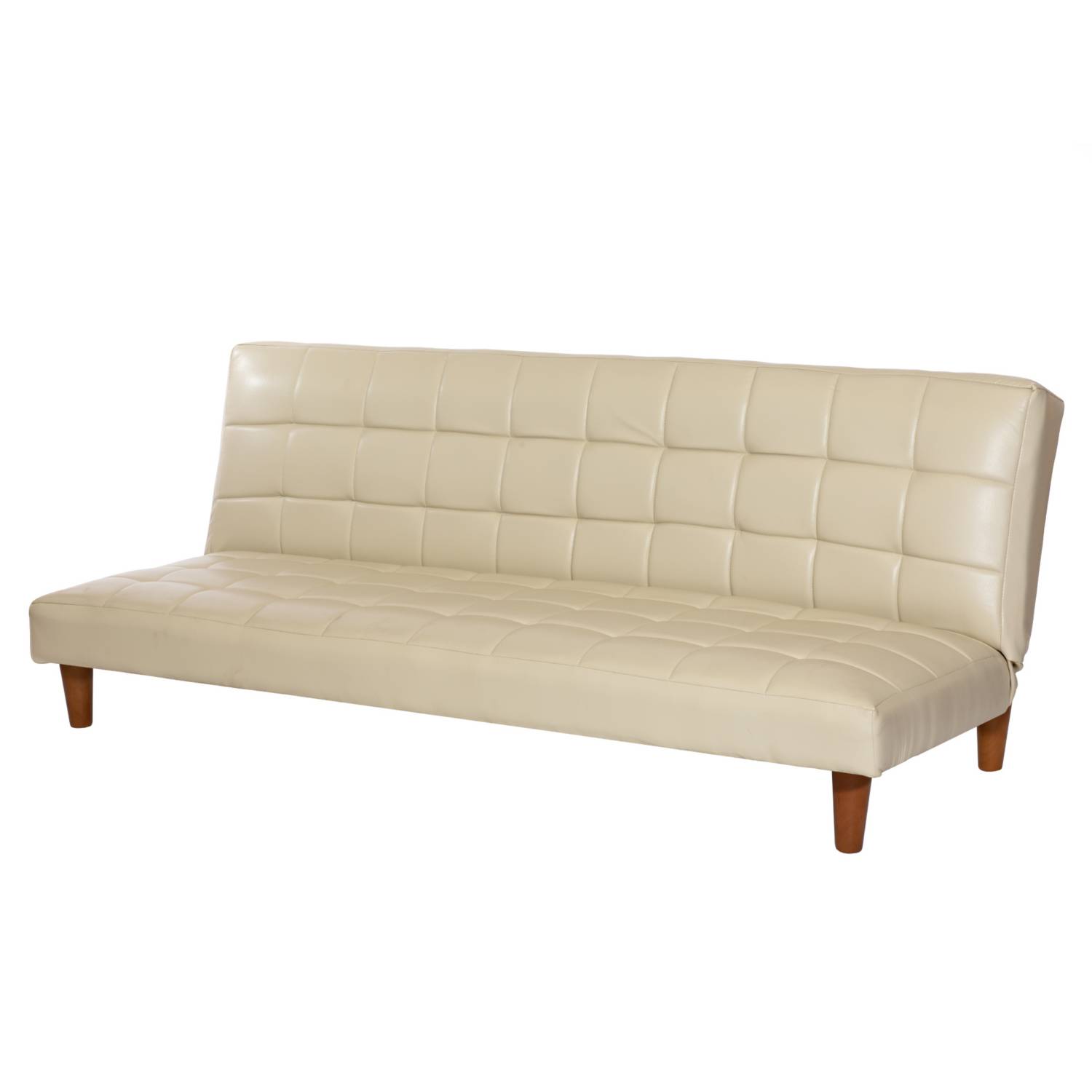 FUTON LATAM HOME TURIN 3 CUERPOS BEIGE PU - 2