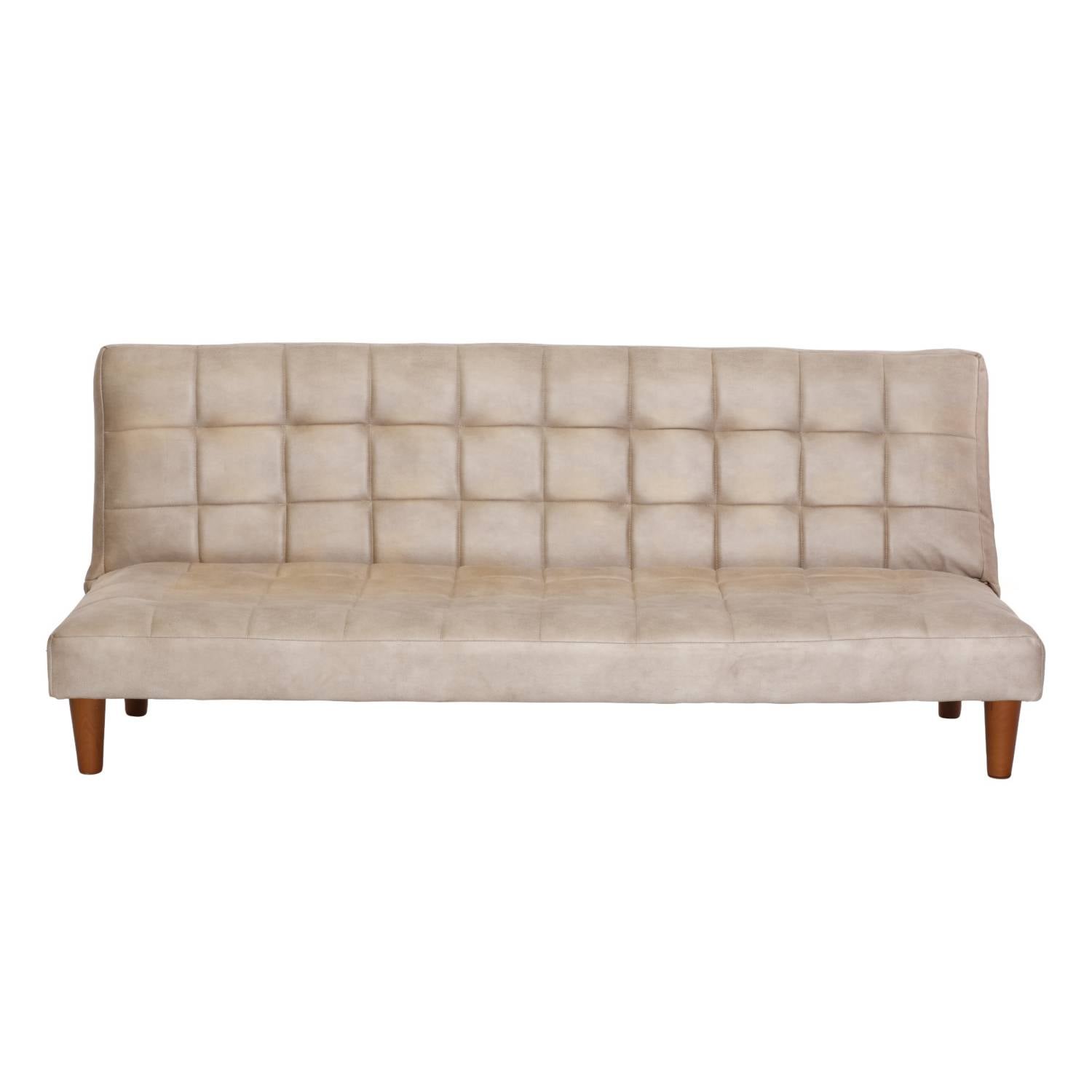 FUTON LATAM HOME TURIN 3 CUERPOS CUERO KENTUCKY BEIGE - 1