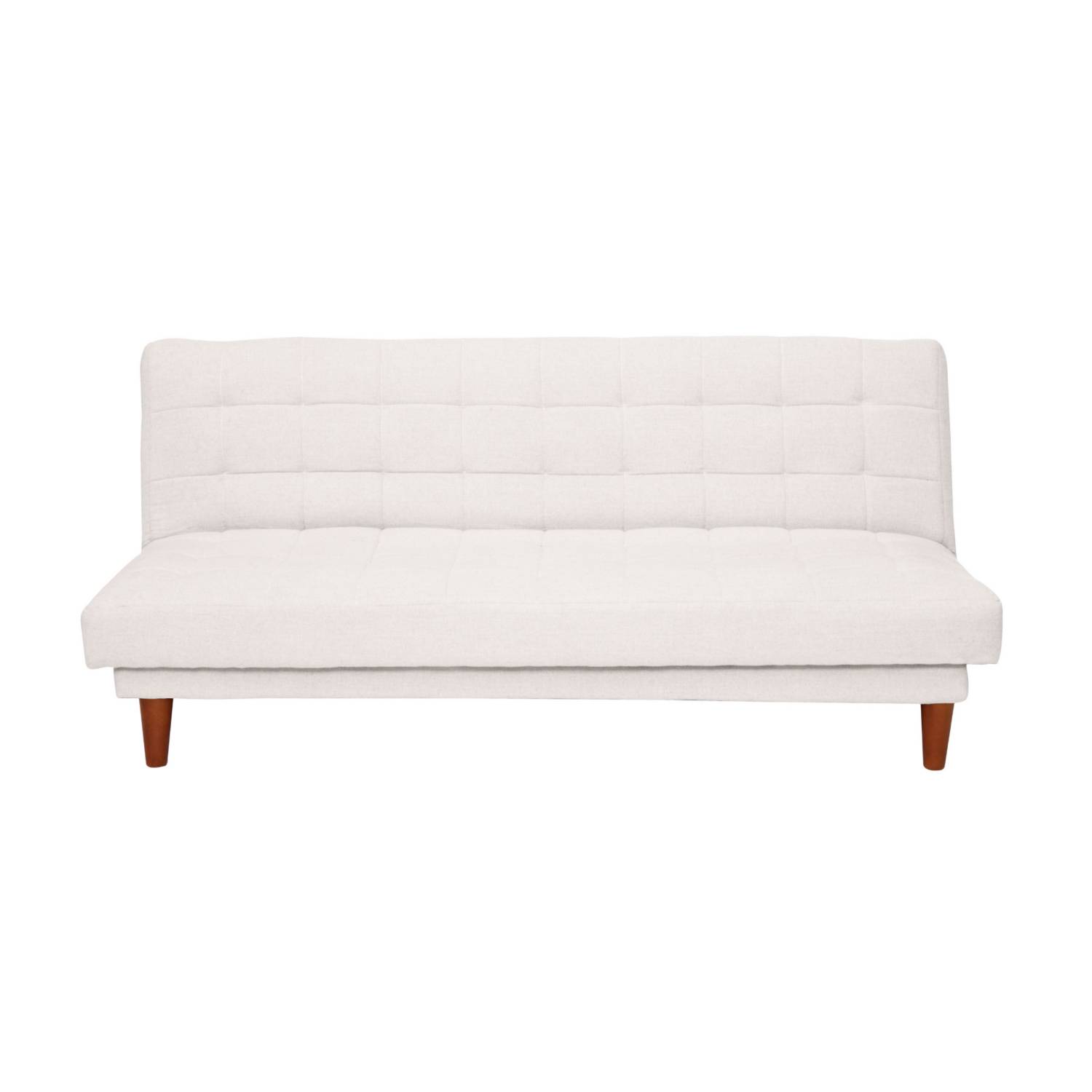 FUTON TURIN LINO EN COLOR BLANCO - 1