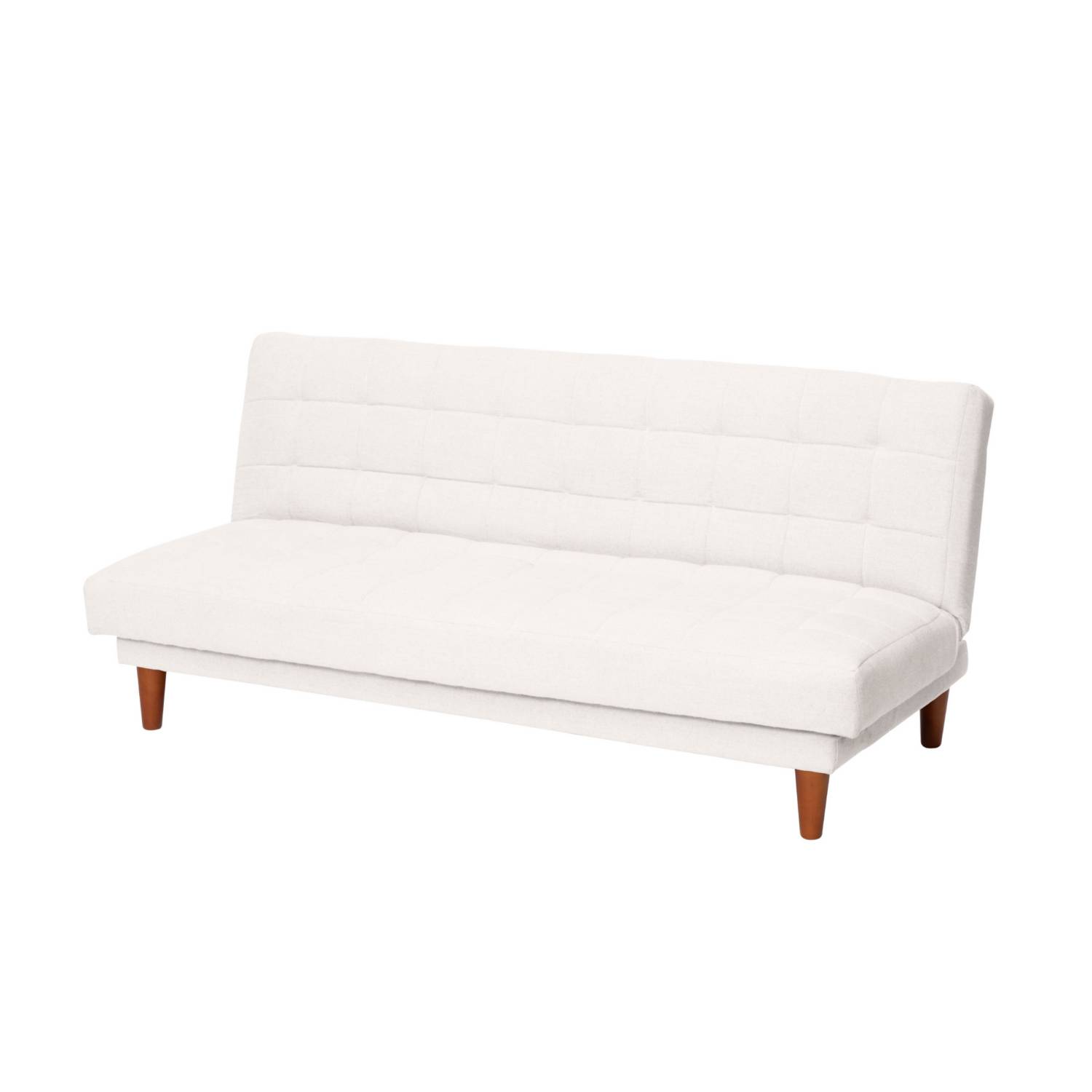 FUTON TURIN LINO EN COLOR BLANCO - 2